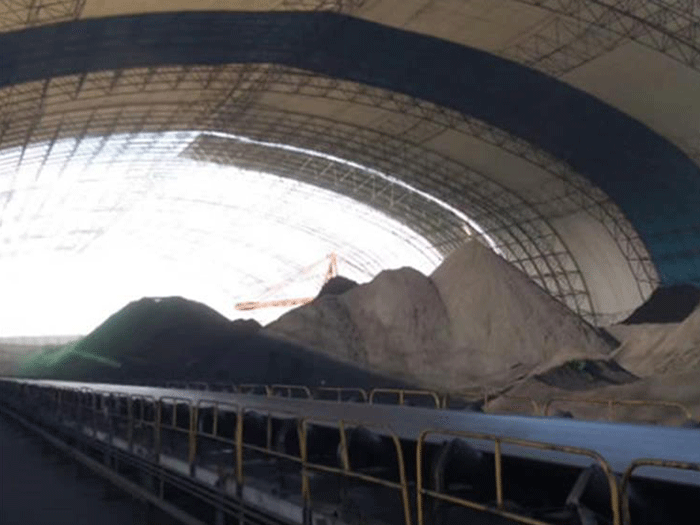 怀柔煤棚料仓网架